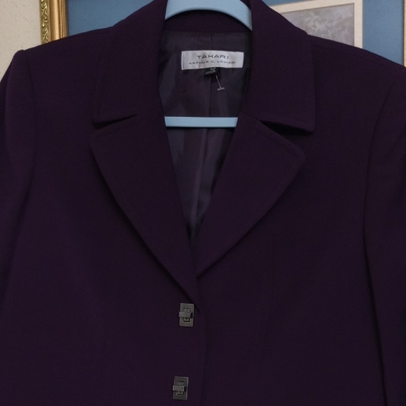 Chic Purple Women's Blazer/Jacket Career Party Formal Office - Picture 6 of 12